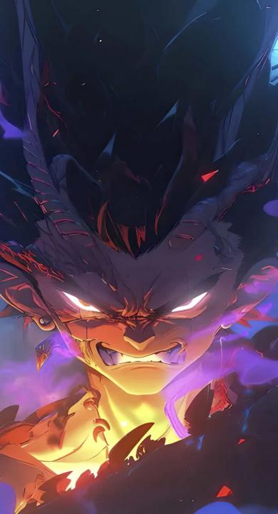 手机壁纸 恶魔在人间 犄角 动漫 凶狠 高清壁纸 壁纸下载