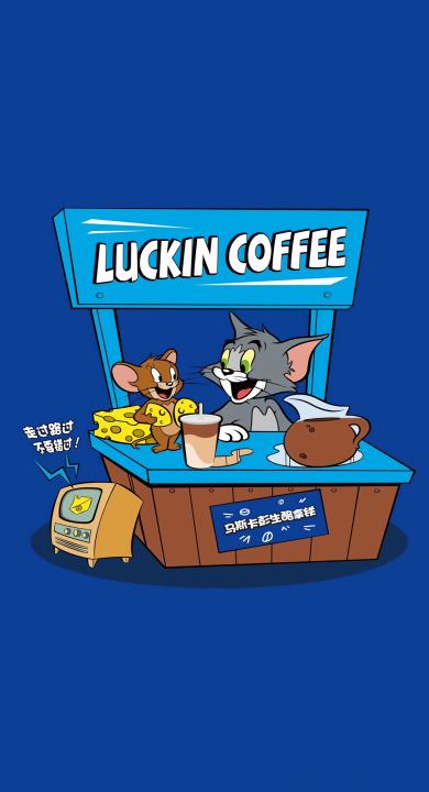 猫和老鼠可爱手机背景图 手机壁纸 高清壁纸 壁纸下载
