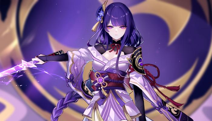 电脑壁纸 动漫 动漫女孩 原神 雷登幕府 原神 电脑桌面 高清壁纸 壁纸下载