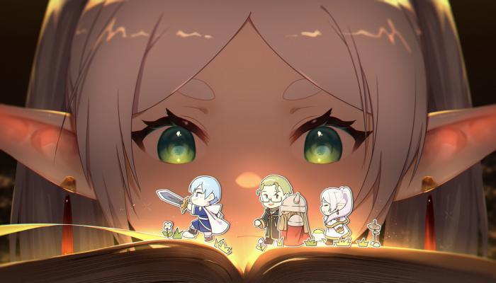 电脑壁纸 动漫 精灵 魔法书 耳朵 卡通 Q版 电脑桌面 高清壁纸 壁纸下载