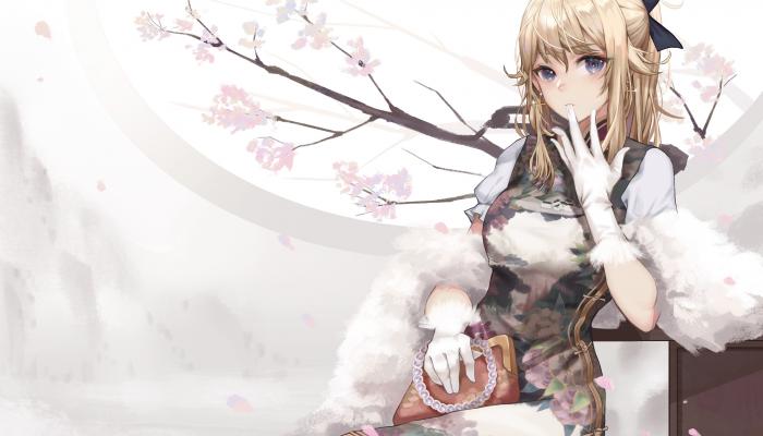 电脑壁纸 动漫女孩 原神 中式服装 旗袍 电脑桌面 高清壁纸 壁纸下载