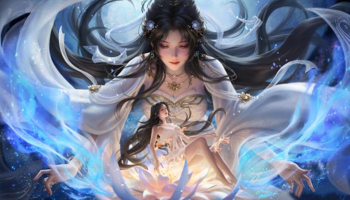 电脑壁纸 完美世界 清漪 同人 动漫 魔幻 修仙 电脑桌面 高清壁纸 壁纸下载