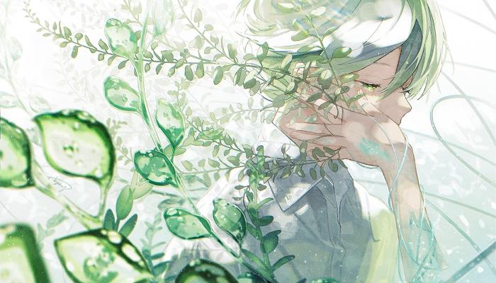 电脑壁纸 春天 女孩 植物 忧郁 可爱 电脑桌面 高清壁纸 壁纸下载