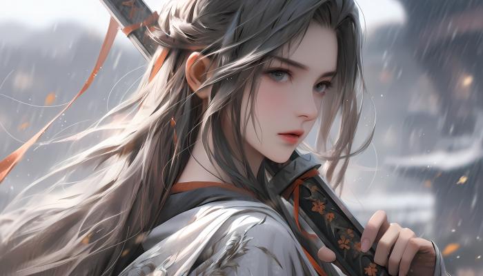 电脑壁纸 漂亮女侠 动漫 古风 美女 宝剑 电脑桌面 高清壁纸 壁纸下载
