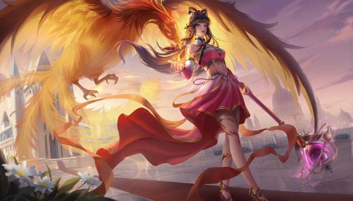 电脑壁纸 精灵梦叶罗丽 王默 同人 凤凰 美女 电脑桌面 高清壁纸 壁纸下载