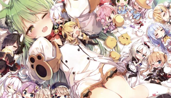电脑壁纸 虚拟角色 服装 衣服 动漫 插图 彩色动漫 电脑桌面 高清壁纸 壁纸下载