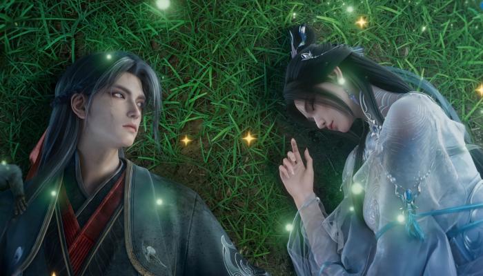 电脑壁纸 诛仙 动漫 玄幻 武侠 张小凡 陆雪琪 草坪 电脑桌面 高清壁纸 壁纸下载