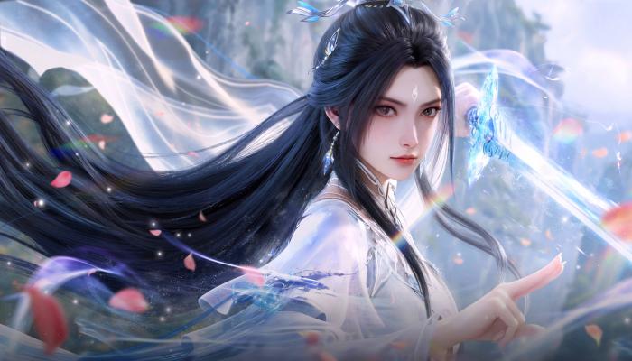 电脑壁纸 诛仙 陆雪琪 动漫 同人 高清 美女 电脑桌面 高清壁纸 壁纸下载