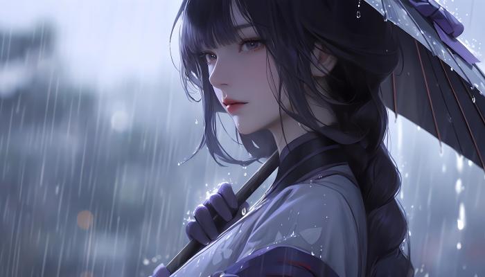 电脑壁纸 辫子 长发 动漫 动漫女孩 艺术 原神 雷电将军 电脑桌面 高清壁纸 壁纸下载