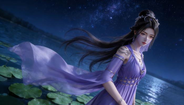 电脑壁纸 动漫 凡人修仙传 星空 荷塘 紫灵 4K电脑壁纸 3840x2160 电脑桌面 高清壁纸 壁纸下载-蚂蚁资源网