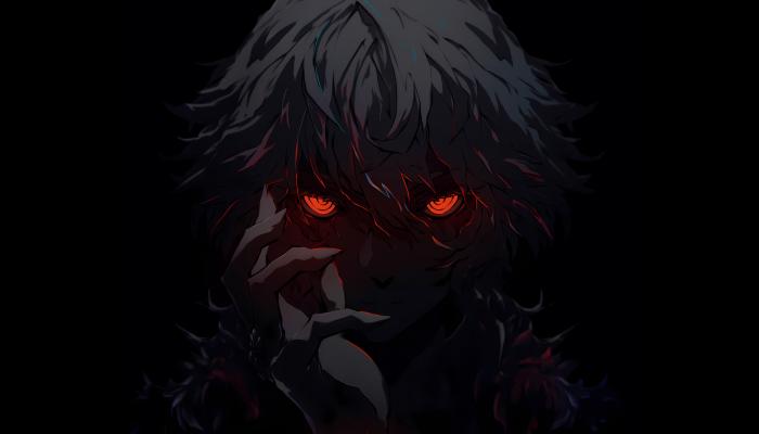 电脑壁纸 动漫 动漫人物 发光的红眼睛 脸 4K壁纸 电脑桌面 高清壁纸 壁纸下载-蚂蚁资源网