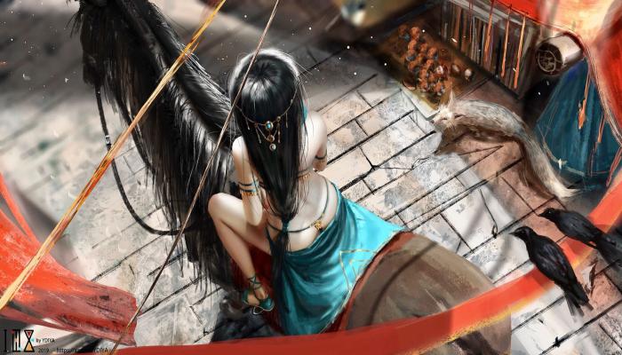 电脑壁纸 动漫 古风美女 性感 性感美女 美女 美女图 骑马美女 电脑桌面 高清壁纸 壁纸下载-蚂蚁资源网