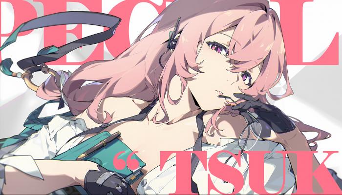 电脑壁纸 动漫 长发 肩膀 粉红头发 锁骨 女孩 游戏 黑手套 紫色眼睛 流苏 简单背景 耳机 眼镜 4K壁纸 电脑桌面 高清壁纸 壁纸下载-蚂蚁资源网