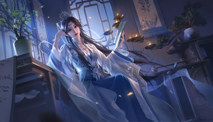 电脑壁纸 动漫 仙逆 李慕婉 书房 唯美 4K壁纸3840x2160 电脑桌面 高清壁纸 壁纸下载-蚂蚁资源网