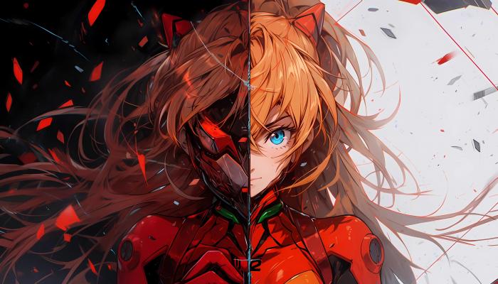 电脑壁纸 动漫 惣流 明日香 半边脸 4K壁纸 3840x2160 电脑桌面 高清壁纸 壁纸下载-蚂蚁资源网